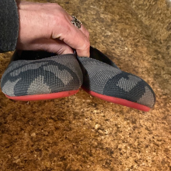 Rothys Gray Camo Flats - Picture 4 of 6